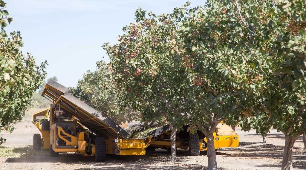 Jarran Ag Services pistachio harvesting equipment